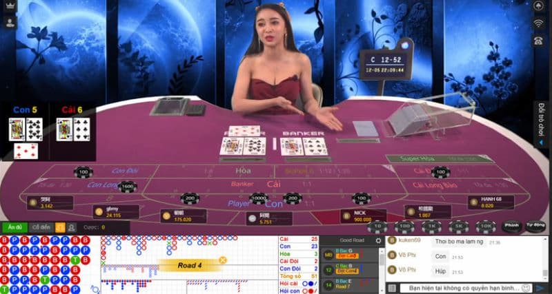Đánh baccarat theo dây