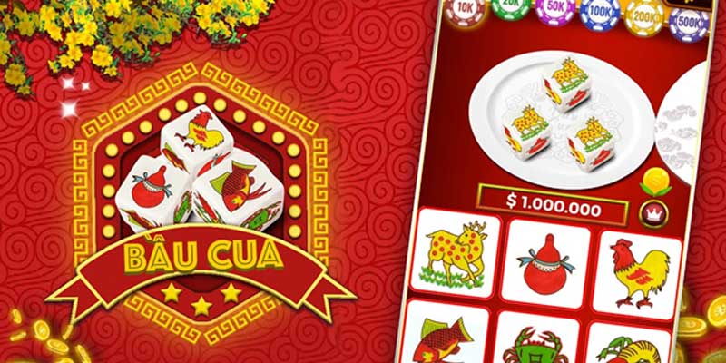 Luật chơi bầu cua sẽ vô cùng đơn giản và không phức tạp